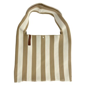 Gestreepte tas