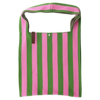 Gestreepte tas
