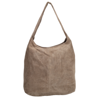 Klassieke shopper van su&egrave;deleder