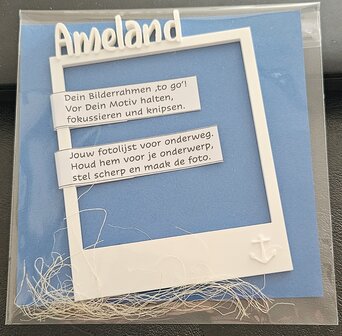 Fotolijstje Ameland gadget