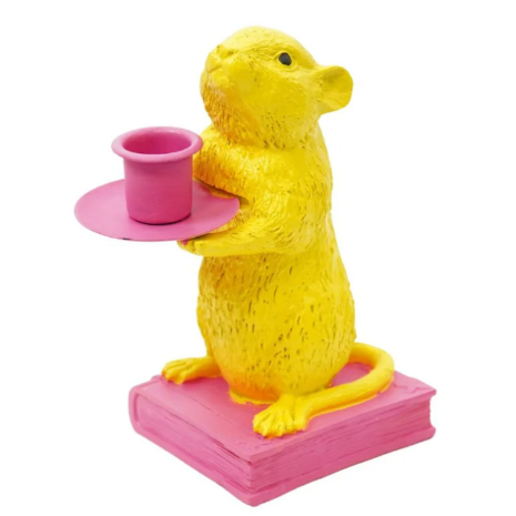Kaarsenhouder Muis