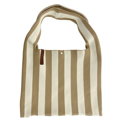 Gestreepte tas
