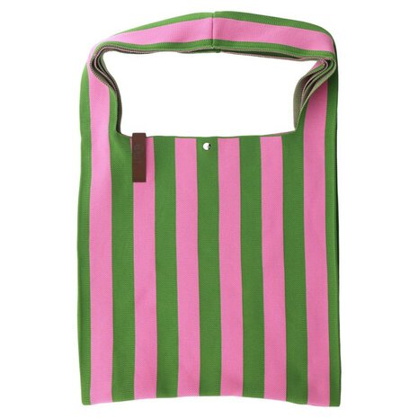 Gestreepte tas