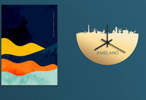 Ameland skyline klokken